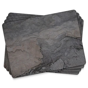 Pimpernel Midnight Slate Placemats - Set of 4 - Picture 1 of 7