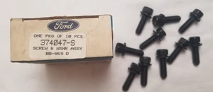 OEM Ford 374047-S Hex Head Bolts w/ Ramplok Washers (10 Pack) - Picture 1 of 9