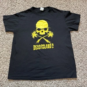 Dead Island 2 Game Stop Promo Double Sided Sz Large Black Shirt - Picture 1 of 5