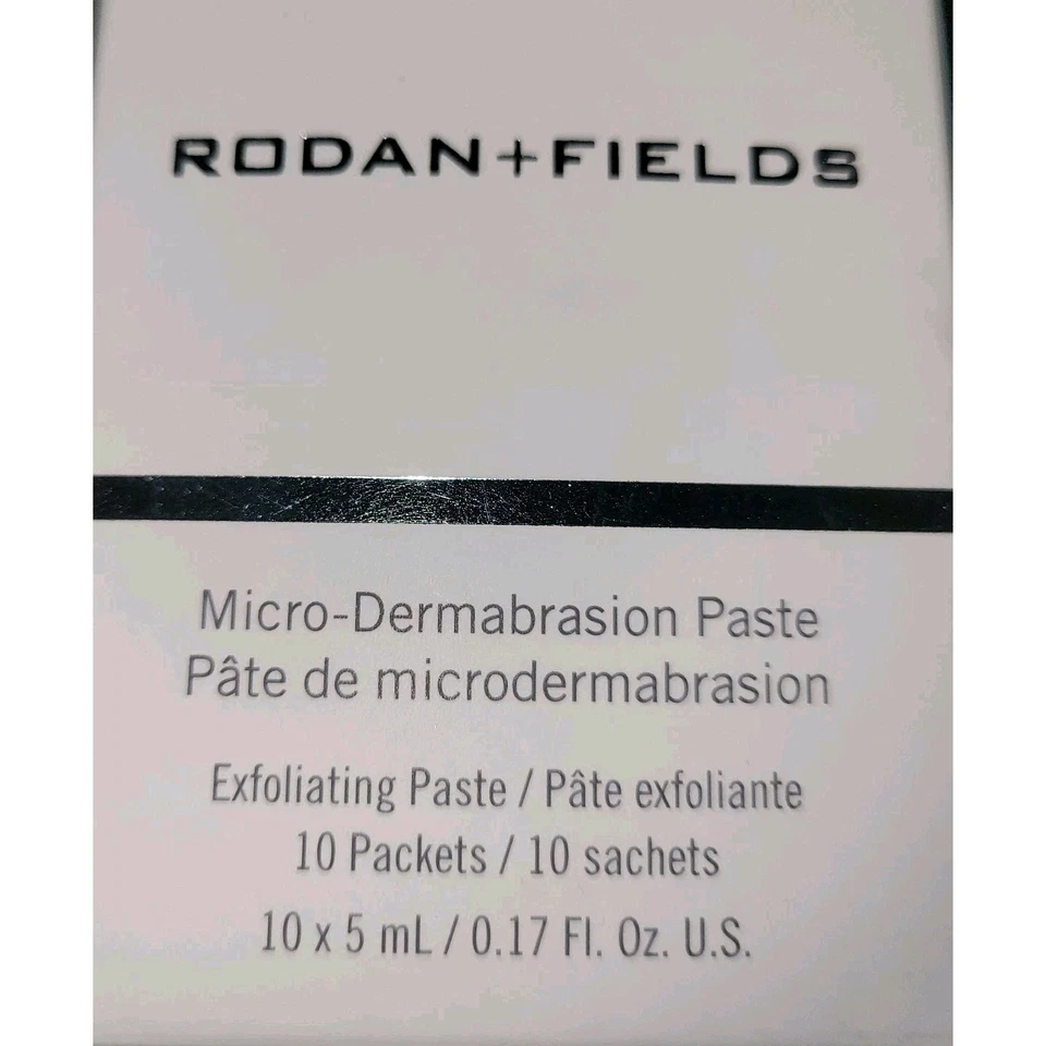 Rodan + Fields Micro-Dermabrasion Paste Facial Exfoliator 10 Packets New in Box - Image 1 of 2