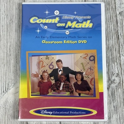 Count on Math (Walt Disney Educational DVD) Early Elementary Math Series (NEW) - Image 1 of 2