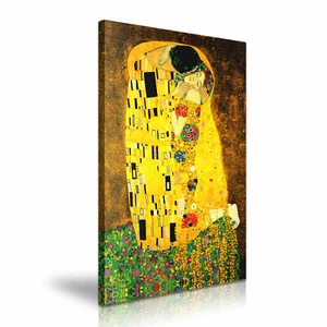  Nuevo arte de pared impresión lienzo pintura Gustav Klimt The Kiss ~ más tamaños a elegir - Imagen 1 de 12