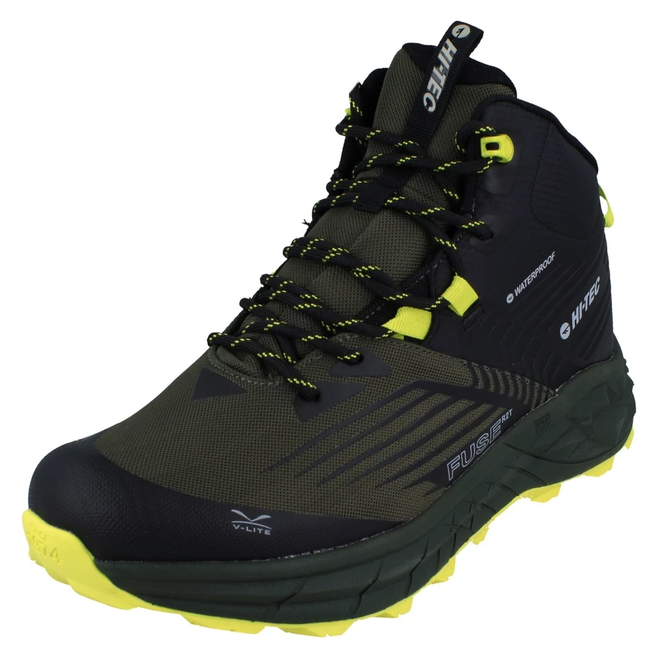 Hombre HI-TEC Botas Impermeables - Fuse Trail Mid WP - Imagen 1 de 4