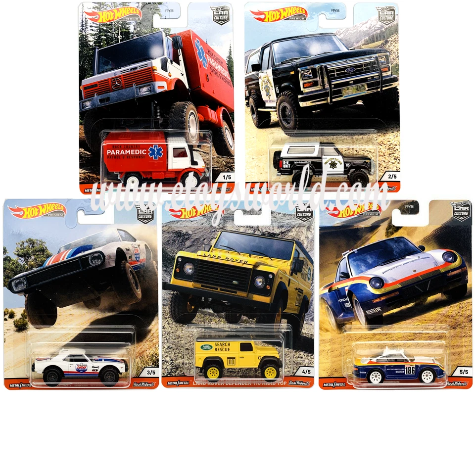 Hot Wheels Deutschland Design Porsche 1:64 Diecast Car - Blue (FPY86957K)