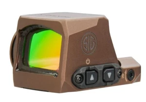 Sig Sauer ROMEO-X Compact 2 MOA Dot/32 MOA Red Dot Circle, FDE - SORX1202 - Picture 1 of 7