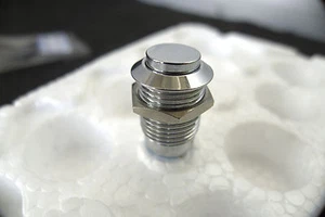 Momentary 9V 12V-24V Car Boat Engine Start Push Switch Ignition Start Steel 12mm - Picture 1 of 3