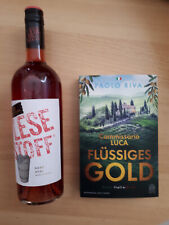 Paolo Riva - Commissario Luca, Flüssiges Gold + 1 Flasche Lesestoff - Wein