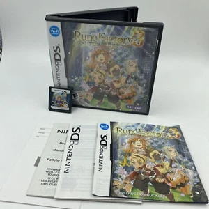 RUNE FACTORY 3 - Fantasy Harvest Moon DS (Nintendo DS) COMPLETE game 3ds Rare!! - Picture 1 of 12