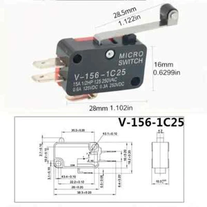 v-156-1c25, Micro Limit Switch - Picture 1 of 1