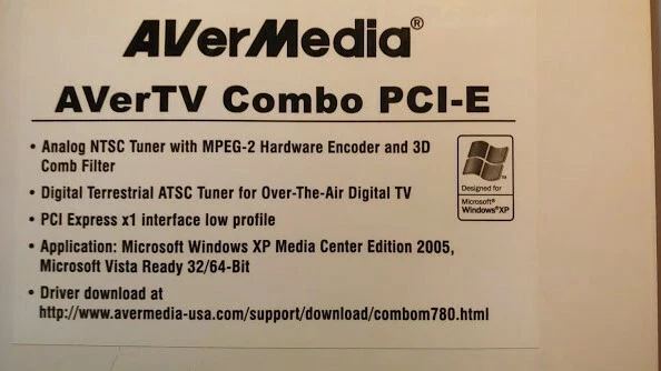 AVerTV Combo PCI-E Watch and record TV - Image 1 of 4
