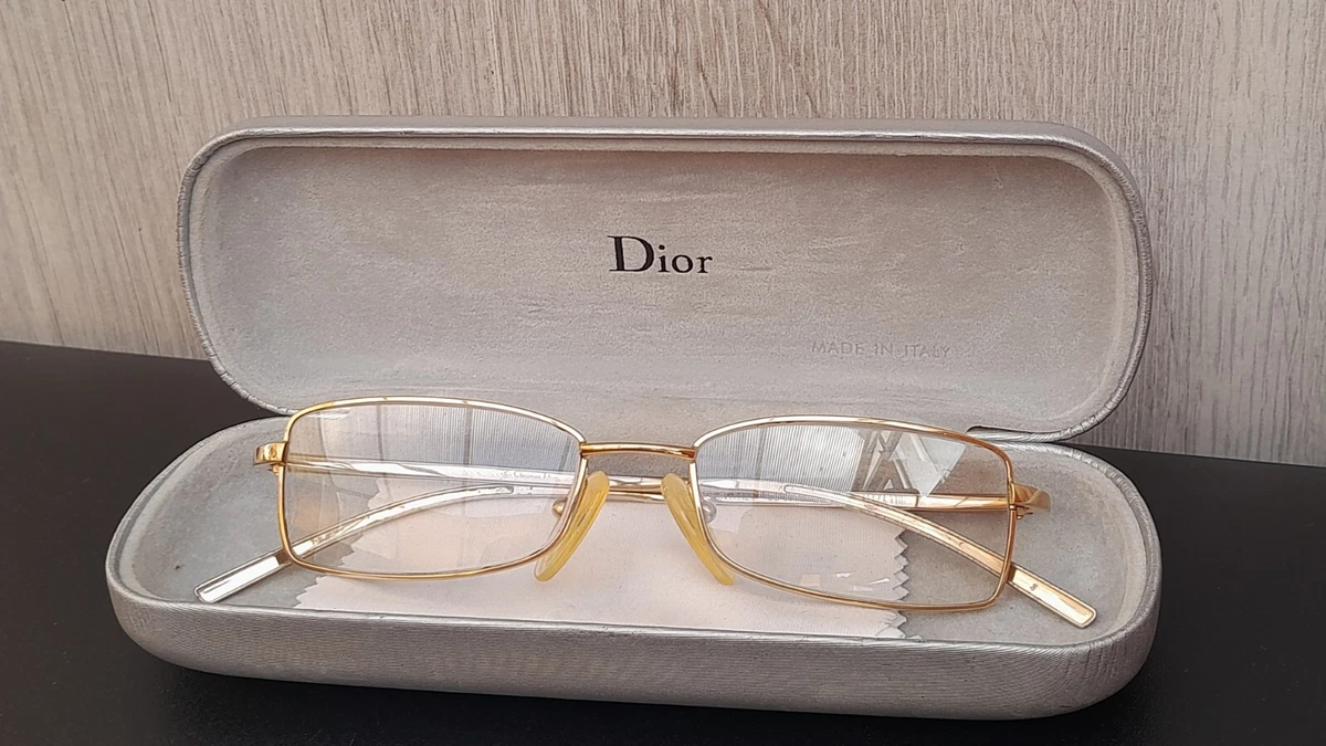 Lunettes De Soleil Vintage Années 80 - Double Barre Dorée, Verres Marron