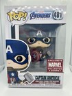 Avengers Captain America (with Mjolnir)  Marvel Collector Corps Funko Pop #481