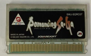 Bandai WonderSwan Color Romancing Sa Ga Japan Cartridge Only 8660 SP - Picture 1 of 2