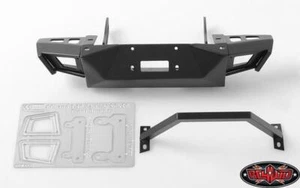 NEW RC4WD Axial SCX10 I SCX10 II (Black) Metal Front Bumper VV-C0257 - Picture 1 of 1