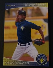 2018 Grandstand Columbia Fireflies Carlos Hernandez RD #19