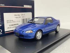 po 1:43 HI STORY HS175BL HONDA CRX DEL SOL SiR 1992 JDM modellino auto scala resina - Foto 1 di 11