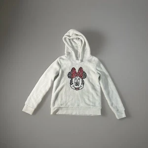 Disney x Jumping Bean Girls Hoodie Size 6 w/ sequins - L5  - Picture 1 of 4
