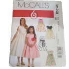 Flower Girl Party Easter Girls Dresses & Sash  Szs 3 - 6 McCall's Pattern M5795
