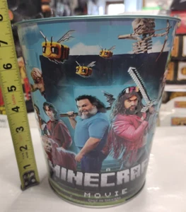 CUBO PALOMITAS MINECRAFT Exclusivo Película LATA 2025 NUEVO Juego Animales Cinemark Azul - Imagen 1 de 5