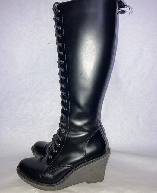 botas dr martens altas mujer