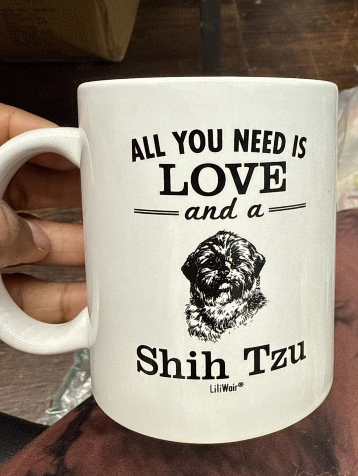 Shih Tzu Mom Gifts Mug For Christmas Women Men Dad Decor Lover Decorations St... - Image 1 of 1
