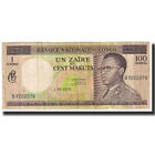 [#631531] Biljet, Democratische Republiek Congo, 1 Zaïre = 100 Makuta, 1970, 197