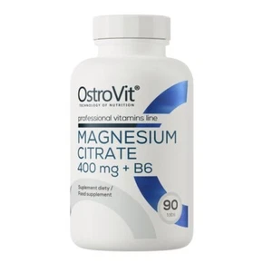 OstroVit Magnesium Citrate 400 mg + B6 90 tablets - Picture 1 of 3