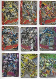 Kayou - Serie Transformers TF02 - Selección de tarjetas de persecución de láminas casi nuevo - Imagen 1 de 30