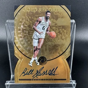 Bill Russell 2017-18 Panini Opulence Gold Records automático/25 - Imagen 1 de 10