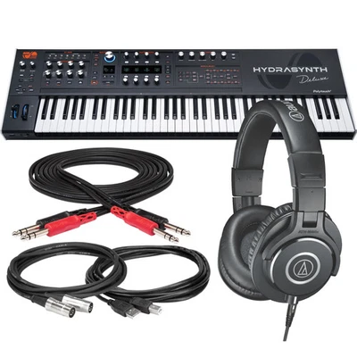 ASM Hydrasynth Deluxe Polyphonic Wavemorphing Synthesizer STUDIO KIT - Image 1 of 4