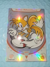 2025 Sega Dreamcast Trading Card Limited Run Games Foil  SSP Tails  /15  #137