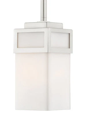 Livex Lighting 40191 Harding 1 Light 4-1/2"W Mini Pendant - Nickel - Image 1 of 4