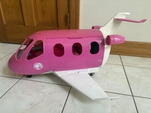 Barbie Dream Plane Rosa y Blanco Jet Avión Juego con Asientos y Accesorios - Imagen 1 de 16