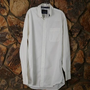 Wrangler George Strait Collection Western Hemd L Tall weiß Knopfleiste - Bild 1 von 10