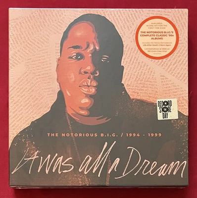NOTORIOUS BIG~IT WAS ALL A DREAM~9 LP BOX SET (2020) MINT SEALED! RSD #393/2000 - Image 1 of 4