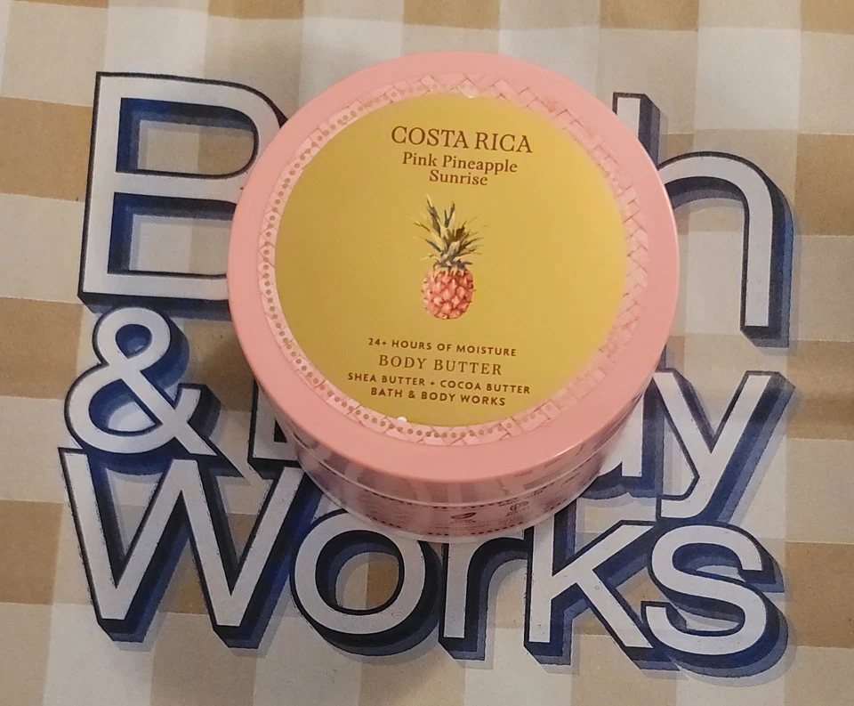 Bath & Body Works COSTA RICA PINK PINEAPPLE SUNRISE Body Butter - Image 1 of 1