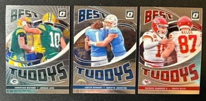 BEST TUDDYS 2024 Donruss Optic 3 Card Lot - Packers-Chargers-Chiefs - Picture 1 of 2