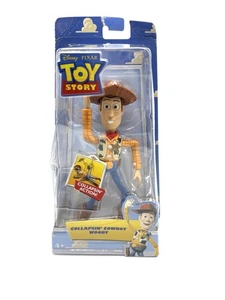 Mattel Disney Pixar Toy Story RARE 2008 Collapsin Cowboy Woody New Sealed - Bild 1 von 8