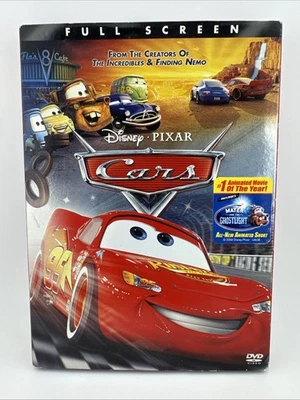 Disney Pixar Cars (DVD, 2006, Full Screen) Mater and the Ghostlight Bonus VG Foto 1 de 4
