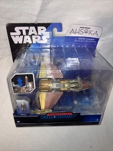 Star Wars Shin Hati's Fiend Fighter w/Shin Hati Figure Micro Galaxy Squadron NEW - Picture 1 of 5