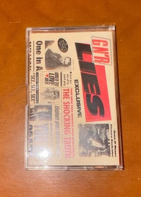 GN’R Guns N’ Roses Lies Cassette,l US 1988 Original Printing Unedited/uncensored - Image 1 of 4