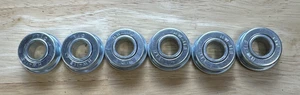 (6) NEW TIC HW-11B Steel Flange Bearing PROHAWK HW-11B 1/2" X 1-1/8" - Picture 1 of 5