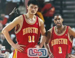 Yao Ming Houston Rockets Signed Autographed 16x20 Photograph Photo USA SM BAS - Picture 1 of 4