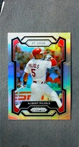 2024 Panini Prizm Silver Prizm #207 Albert Pujols Cardinals - Picture 1 of 2