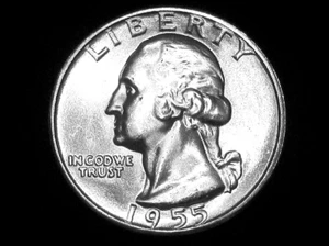 1955 Washington Quarter --- Choice Uncirculated - Picture 1 of 12