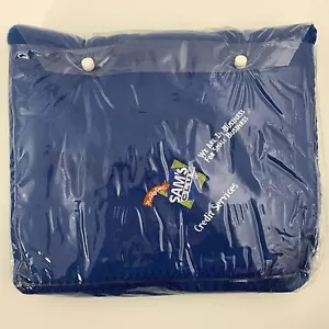Sam's Club Credit Services Blue Fleece Throw - Picture 1 of 1