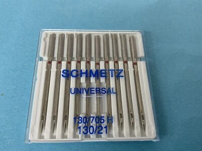 10 Schmetz Nadeln System 130 Stärke 130 für Ganz Dickstoffe für Nähmaschinen