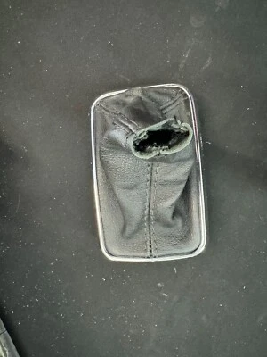 Bota Maserati Quattroporte M139 2003-2012 cuero cambio de marchas negra OEM Foto 1 de 4