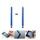 💥uniwersalny 2x niebieski rysik wejściowy pióro dotykowe do telefonu komórkowego ekran dotykowy tablet touchpad
