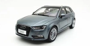 1/18 Audi A3 Sportback Gray Diecast Metal Model Car Toys Gifts Hobby Display - Picture 1 of 13
